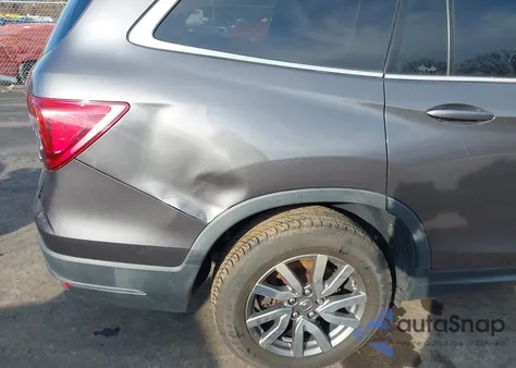 2019 Honda Pilot Ex-L z USA, uszkodzony, nr VIN 5FNYF6H52KB052450